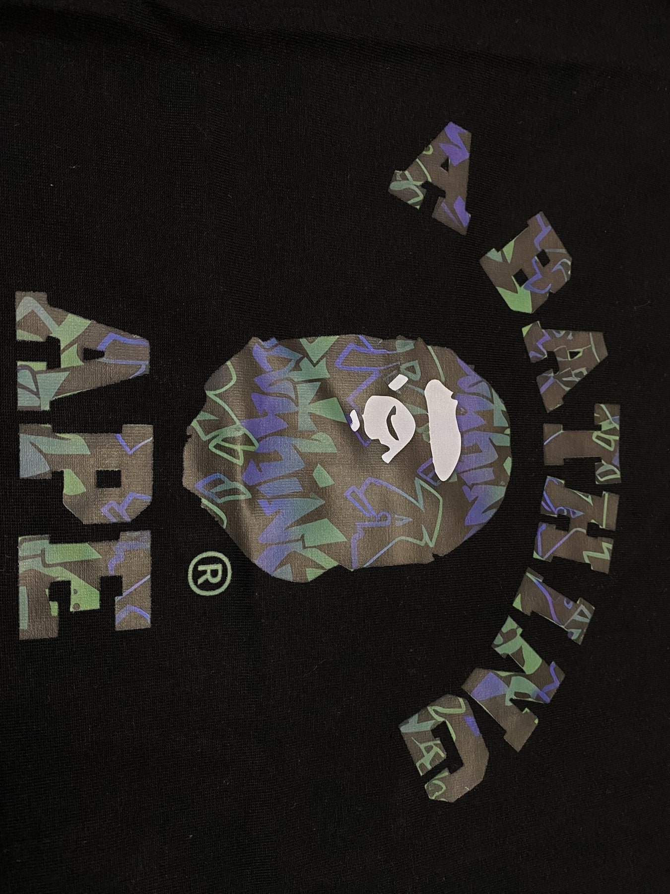 BAPE Front Graphic T-Shirt — detail