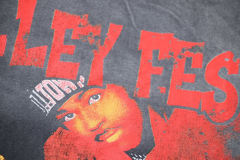 VALE USA Paradise Nature Washed Graphic T-Shirt — detail