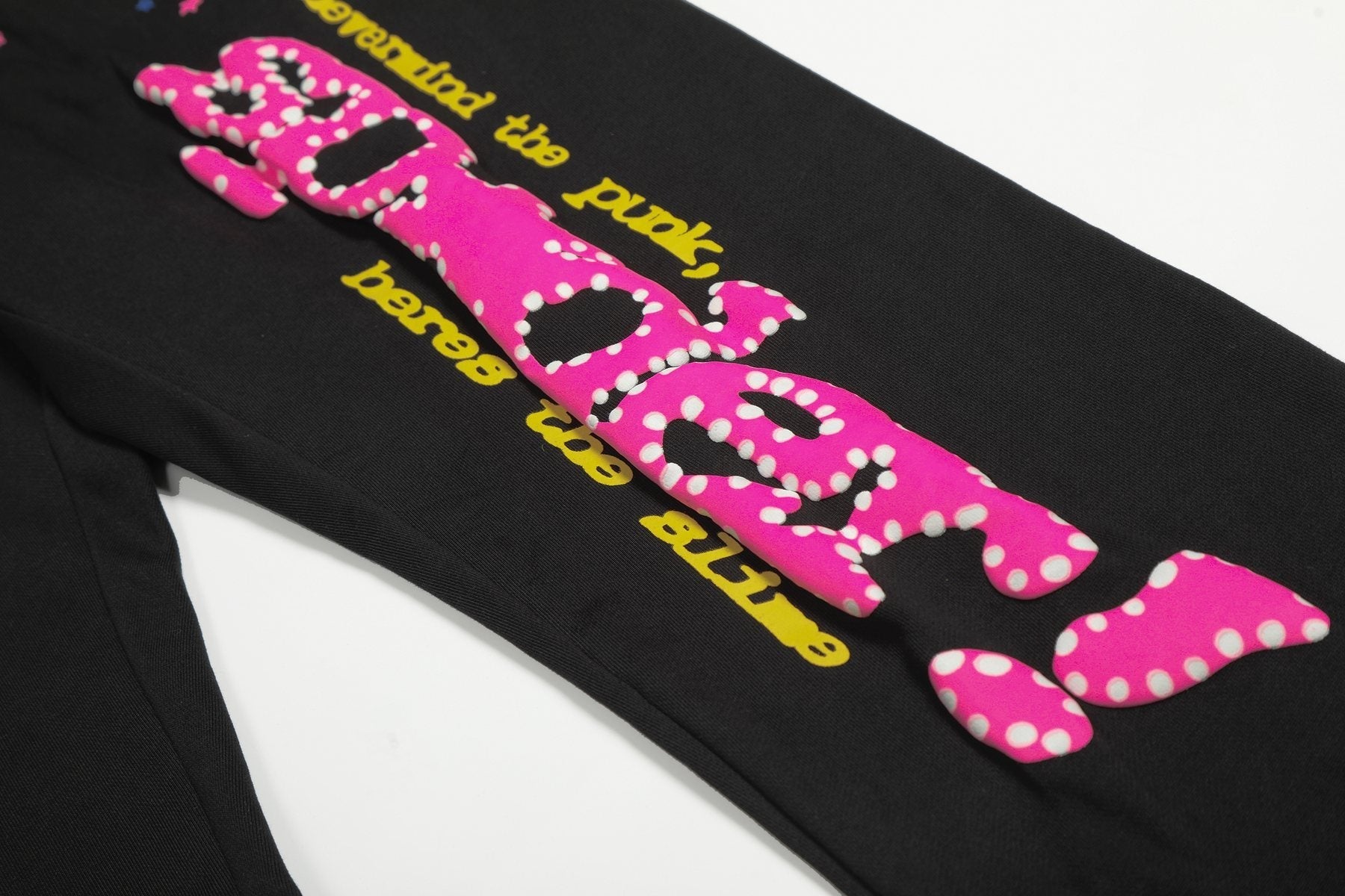 Sp5der Spider Web Star Graphic Matching Set — fabric_closeup