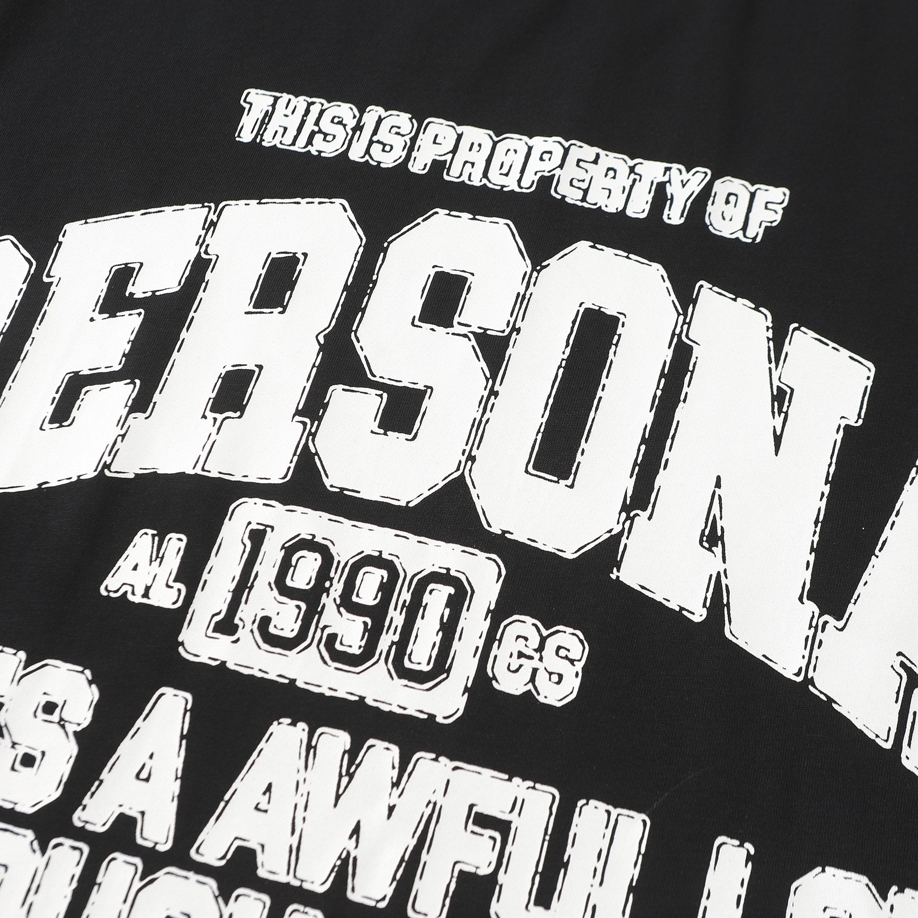 THAT'S A AWFUL LOT OF COUGH SYRUP Graphic Short-Sleeve T-Shirt — detail