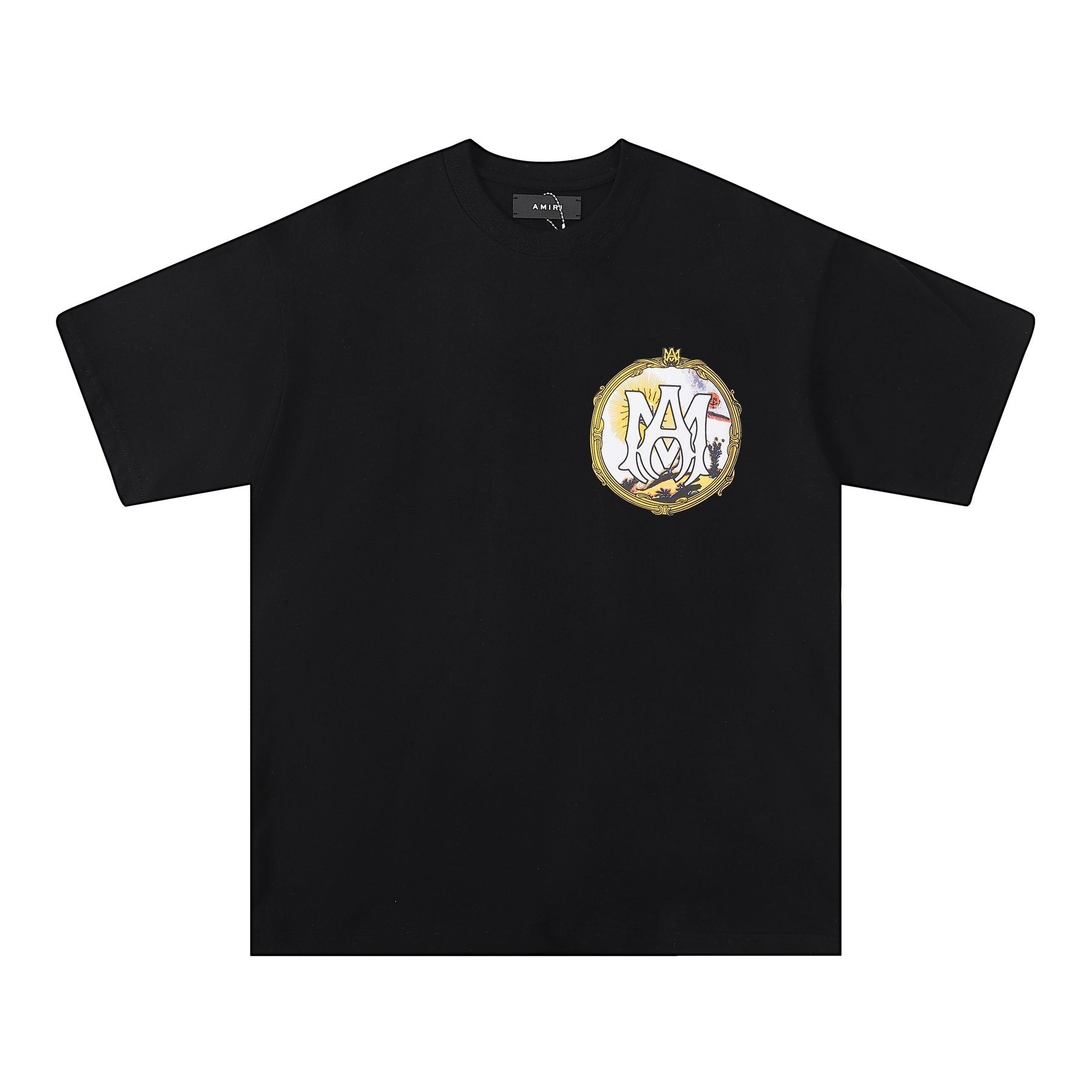 AMIRI Circular Back Graphic Short-Sleeve T-Shirt — front
