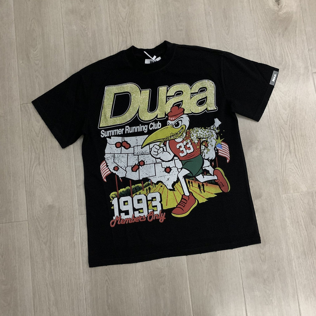 DUAA Sprint Graphic T-Shirt — front