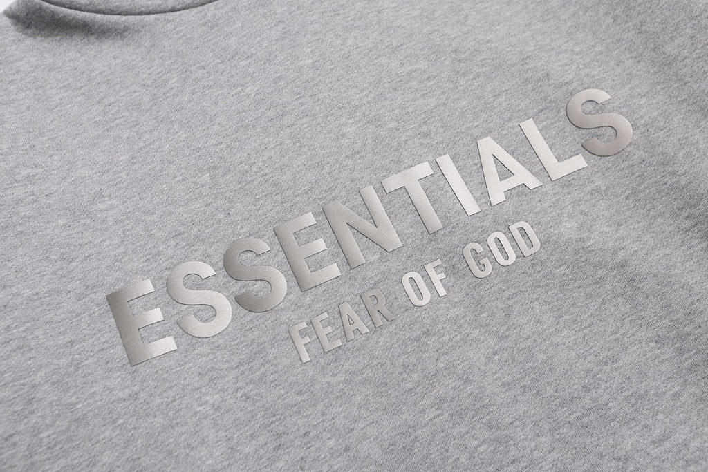 ESSENTIALS FEAR OF GOD Pullover Graphic Hoodie — detail