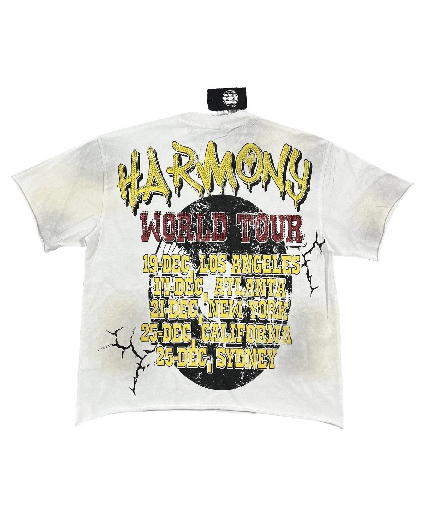 HARMONY New Age World Tour Graphic T-Shirt — back